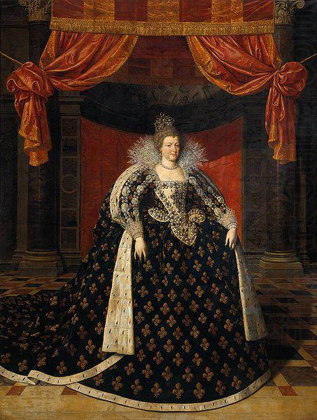 Portrait of Marie de' Medici., unknow artist
